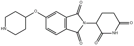 CAS#2222116-10-9|2- (2,6-Dioxopiperidin-3-yl) -5- (Piperidin-4-Yloxy) Isoindolin-1,3-Dion-Hydrochlorid