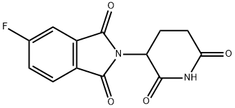 CAS#835616-61-0|2- (2,6-Dioxopiperidin-3-yl) -5-Fluor-2,3-dihydro-1H-ISOindol-1,3-Dione