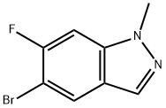 CAS#1185767-06-9|5-Brom-6-Fluor-1-Methyl-1H-Indazol