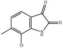 CAS#129833-53-0|7-Chlor-6-methylindolin-2,3-Dion