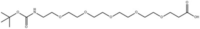 CAS#1347750-78-0|1-{[(tert-butoxy)carbonyl]amino}-3,6,9,12,15-pentaoxaoctadecan-18-oic Acid