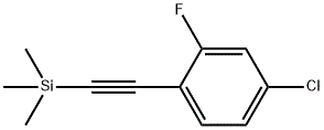 CAS#1513849-51-8|((4-Chlor-2-fluorphenyl) ethynyl) trimethylsilan