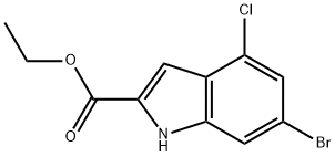 CAS#1598310-56-5|Ethyl 6-Brom-4-Chlor-1H-Indole-2-Carboxylat