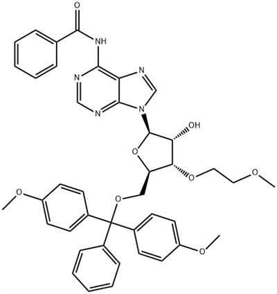 CAS#256224-00-7|N- (9-[(2R, 3R, 4S, 5R) -5-[(Bis (4-Methoxyphenyl) (Phenyl) methoxy) -3-hydroxy-4- (2-methoxyethoxy) oxolan-2-yl] -9H-Purin-6-yl) zenzamid